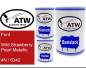 Preview: Ford, Wild Strawberry Pearl Metallic, 4N / 6342: 500ml Lackdose + 500ml Klarlack + 250ml Härter - Set, von ATW Autoteile West.